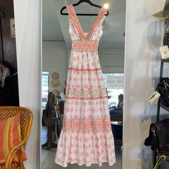 Temptation Positano Neto Dress in Orange - Picture 1 of 2